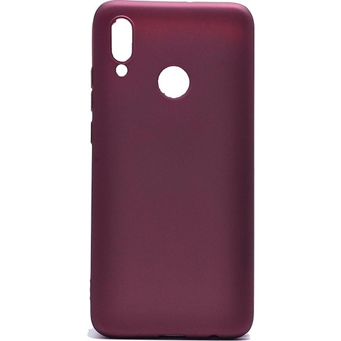 Smcase Huawei Y6 2019 Lüks Silikon Kılıf  Nano Ekran Koruyucu