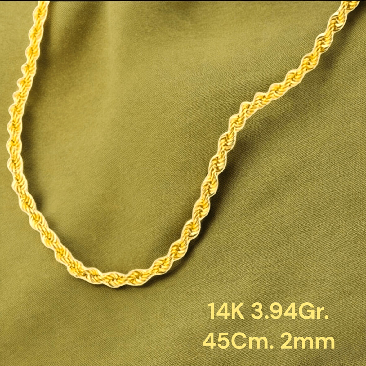 14AYAR 3.94 ALTIN HALAT ZİNCİR