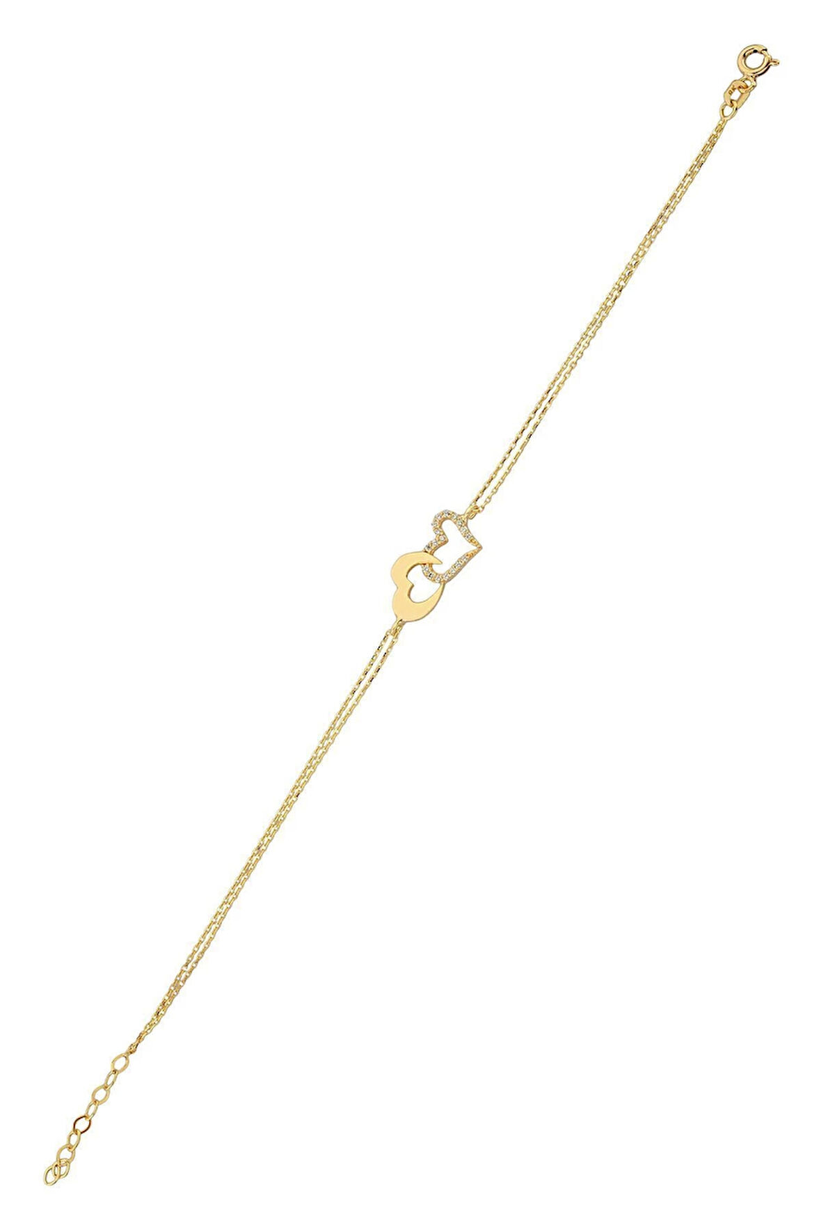 14 Ayar Kalpler Altın Bileklik