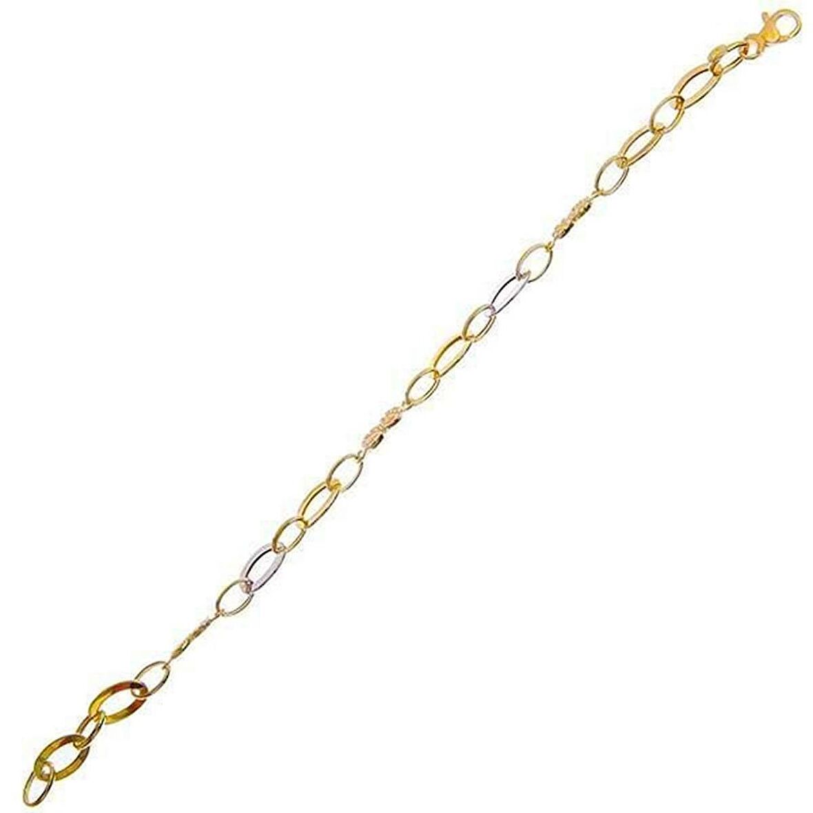 Bilezikhane Hafif Hallow Bileklik 4,25 Gram 14 Ayar Altın