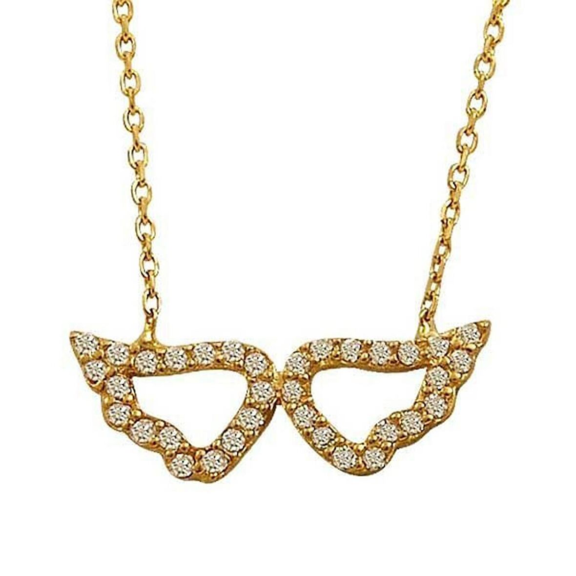 Bilezikhane Melek Kanadı Kolye 1,99 Gram 14 Ayar Altın