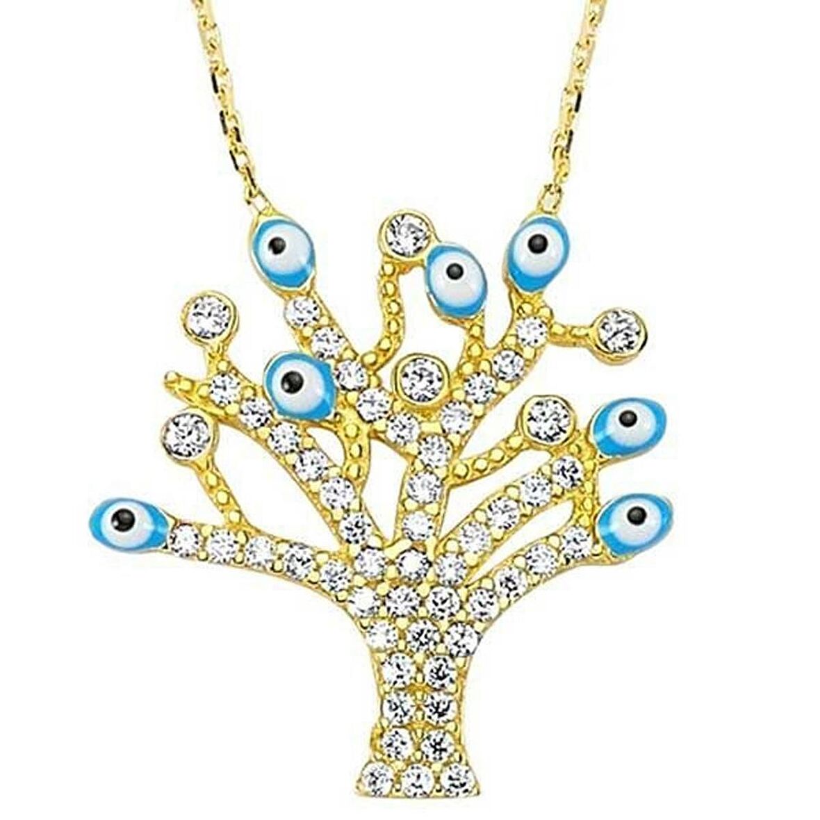 Bilezikhane Soy Ağacı Kolye 2,40 Gram 14 Ayar Altın