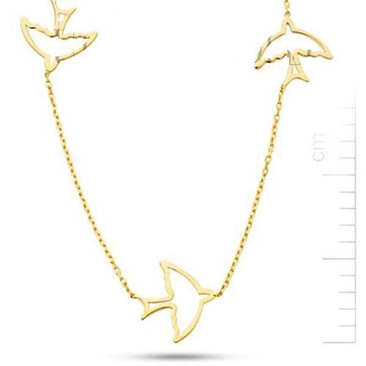 Bilezikhane Kırlangıç Kolye 2,35 Gram 14 Ayar Altın