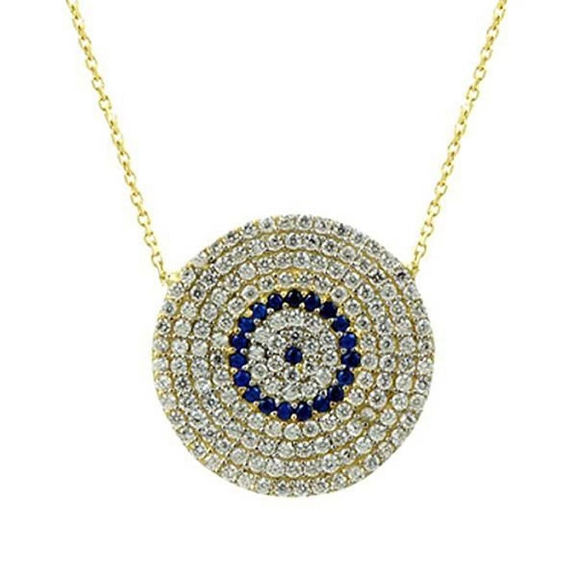 Bilezikhane Kolye Sosyetegözü 3,42 Gram 14 Ayar Altın