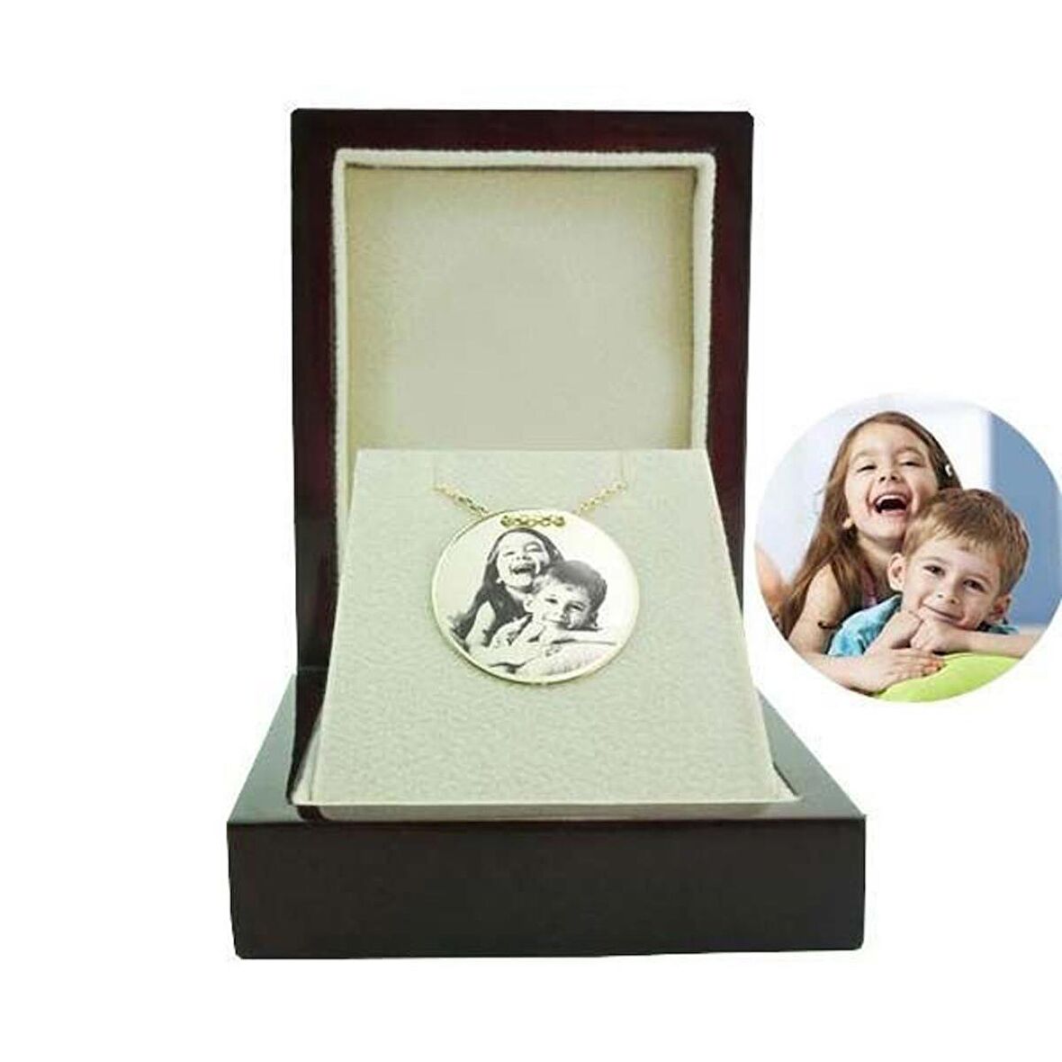 Bilezikhane Gravür Plaka Kolye 3,50 Gram 14 Ayar Sarı Altın