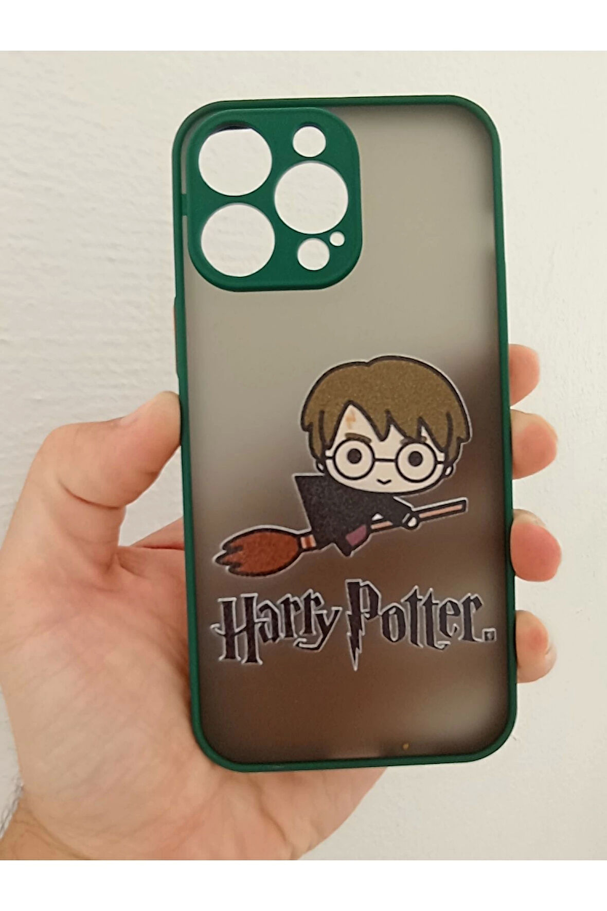 İPhone 14 Pro Max Uyumlu Kamera Korumalı Harry Potter Kılıf Tuşları Renkli Hux Kapak