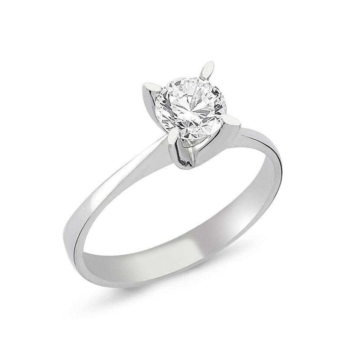 Bilezikhane Altın Tektaş Yüzük 2.86 Gram 14 Ayar Altın