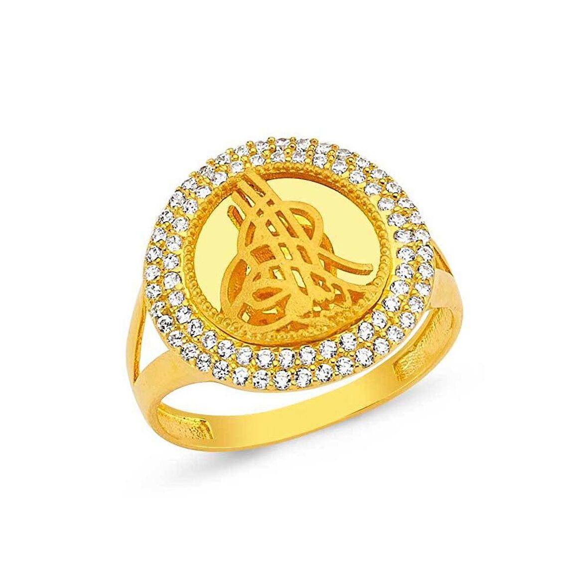 Bilezikhane Tuğralı Altın Yüzük 3.00 Gram