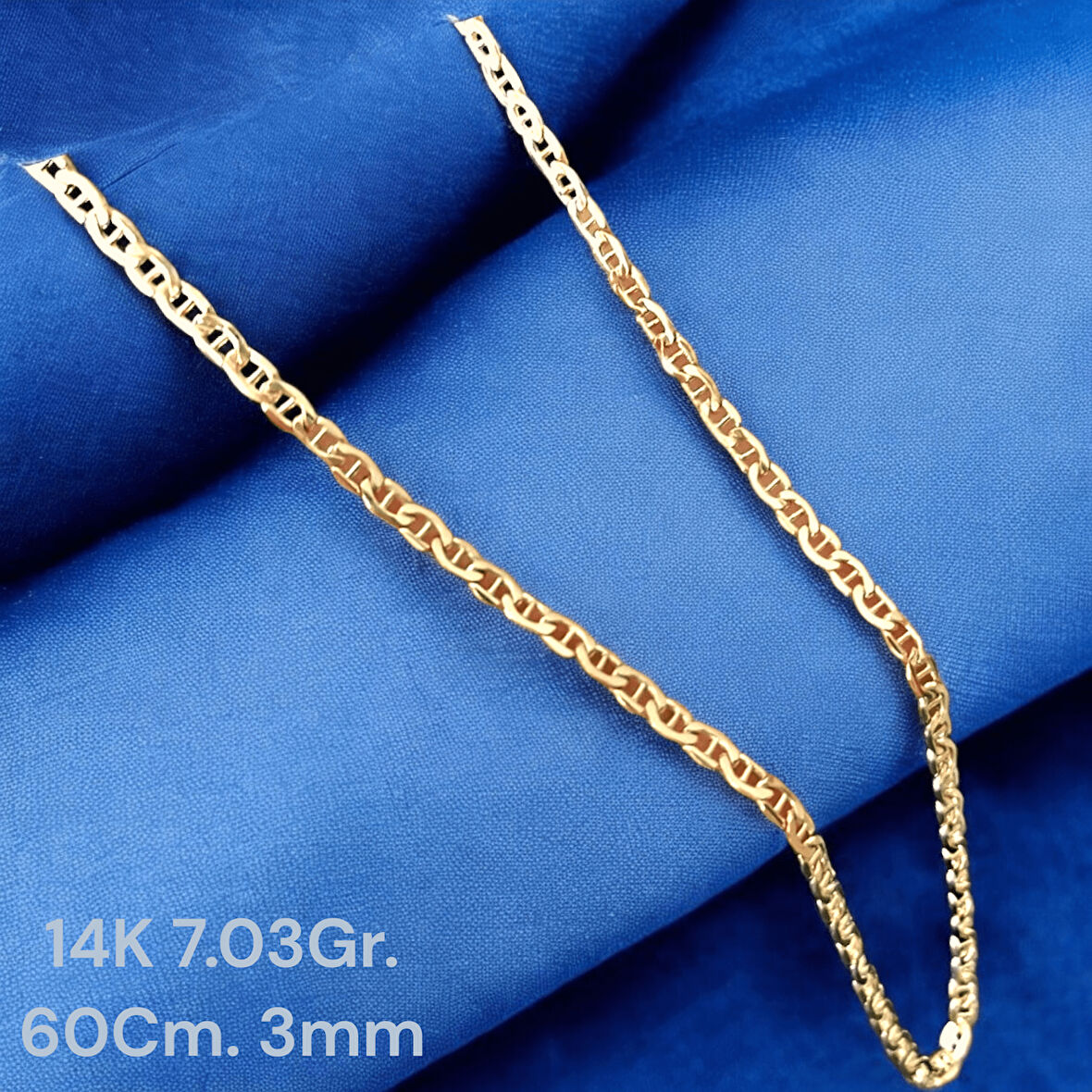 14AYAR 7.03GRAM ALTIN JİLET MODEL İZNCİR