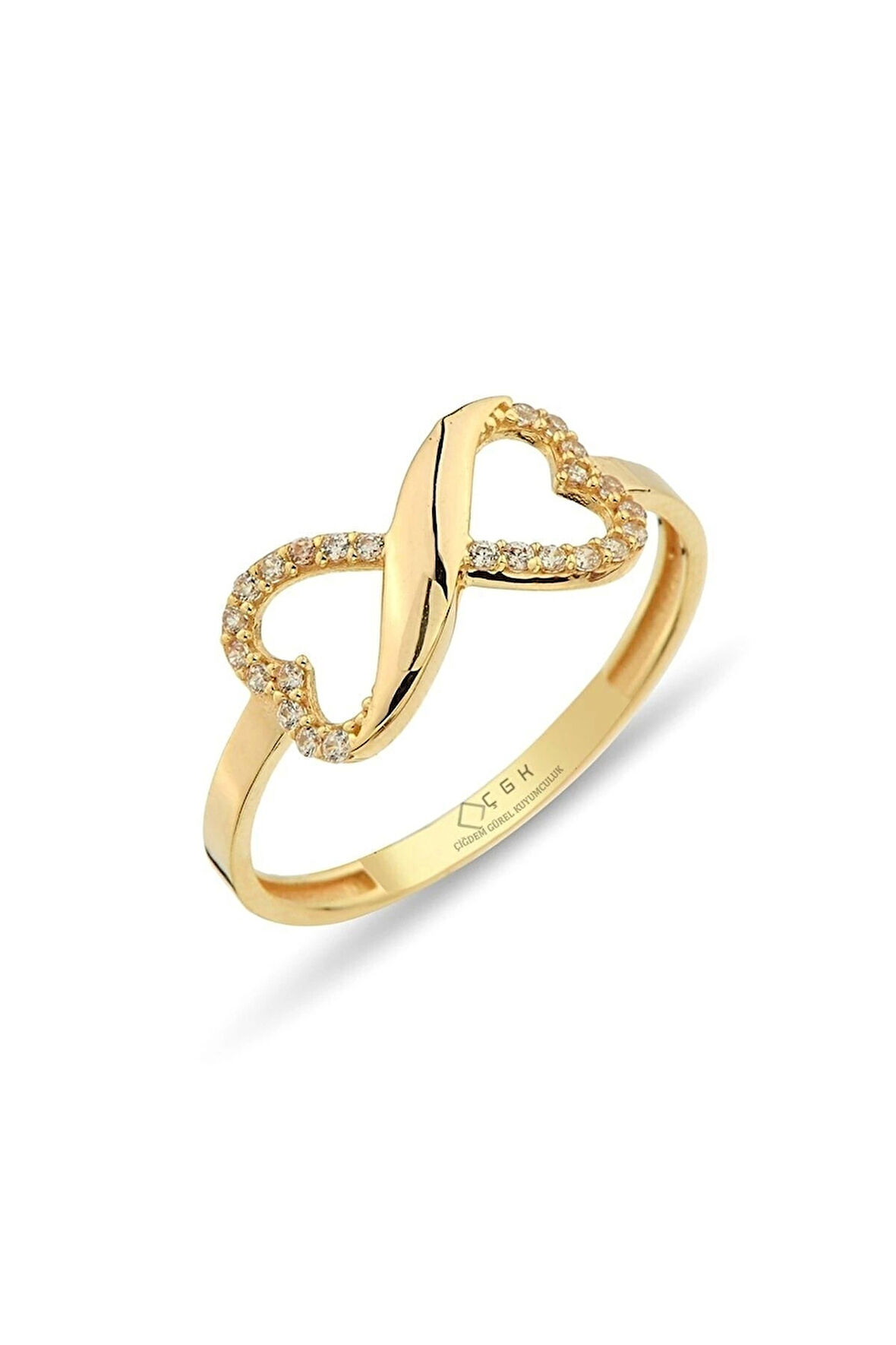 Sonsuzluk Altın Yüzük Yzy003 14yeni0060