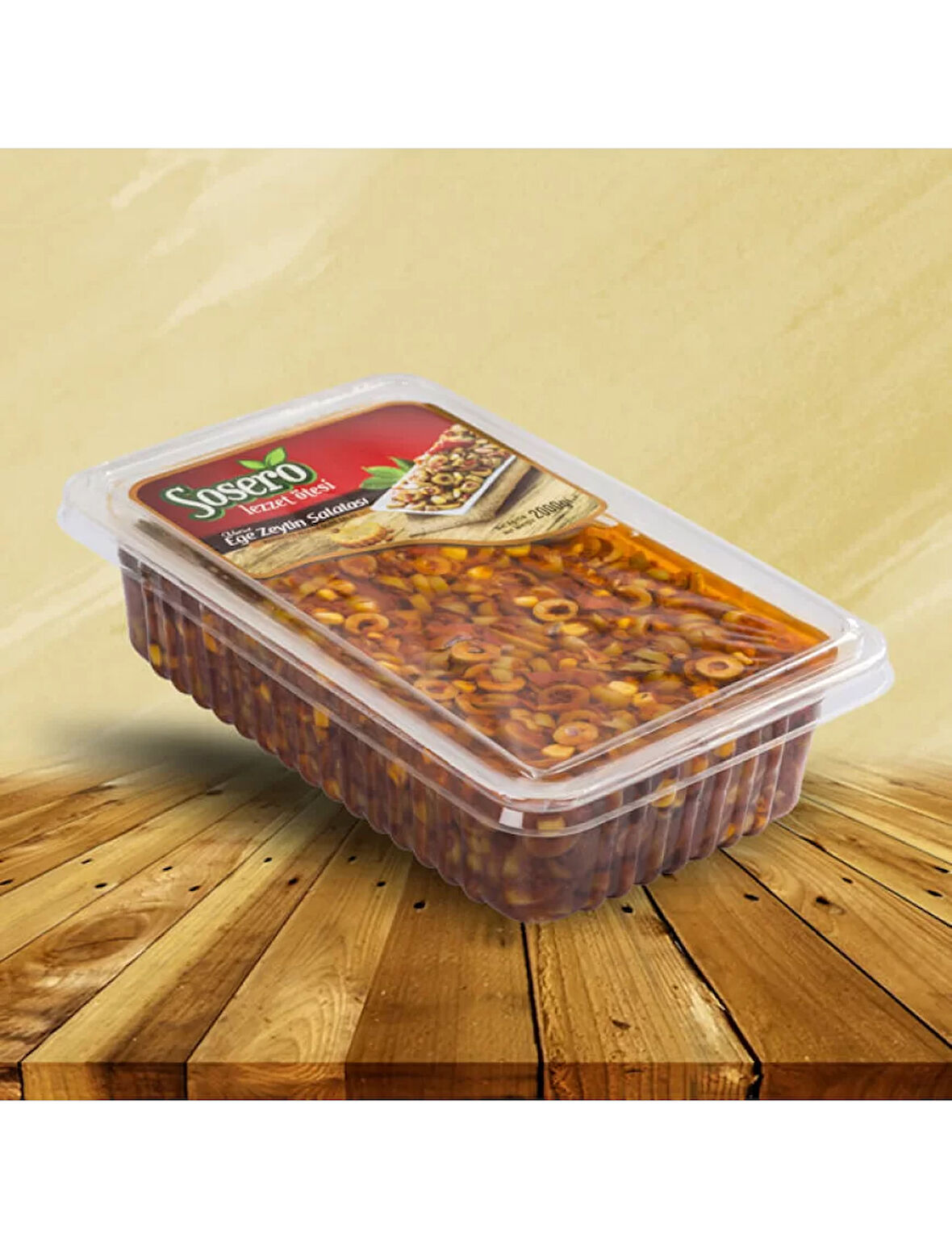 Ege Zeytin Salatası (Vakum Tabak) 2 kg.