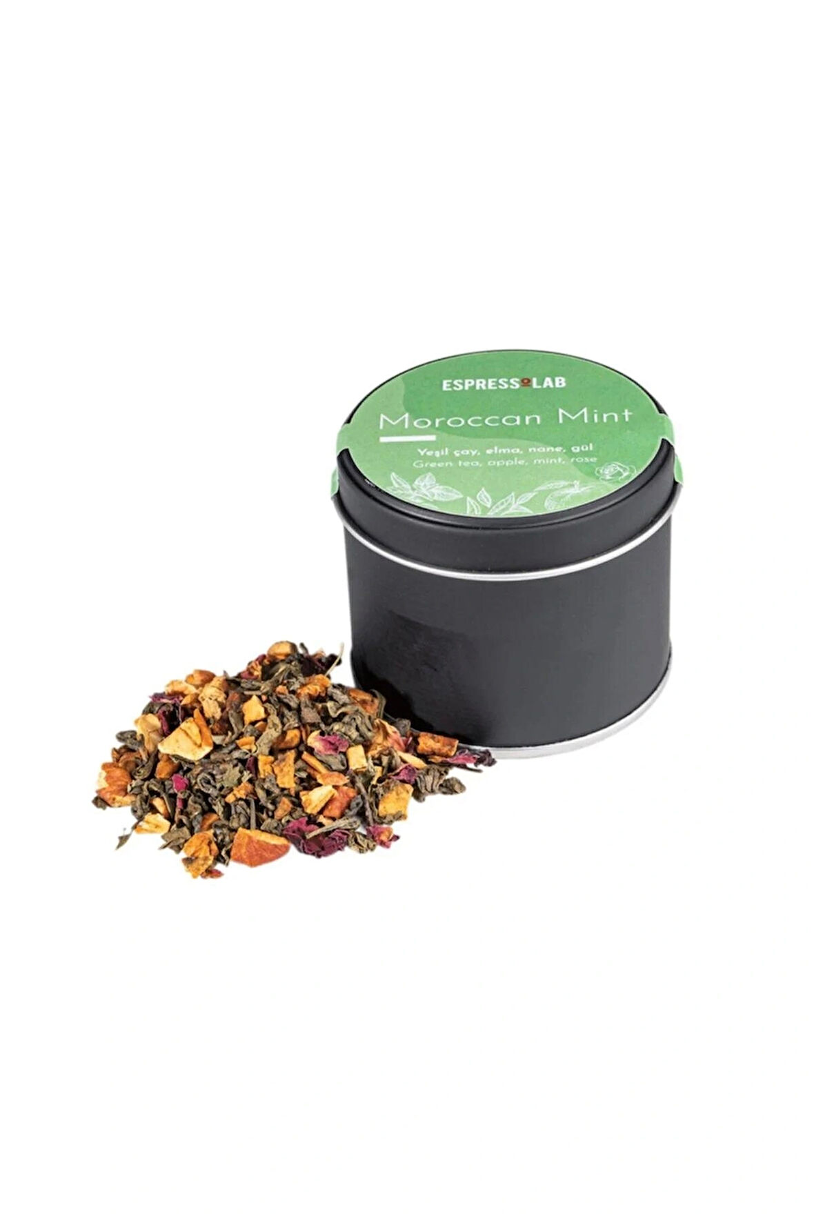 Moroccan Mint Çayı – Yeşil Çay, Elma, Nane Ve Gül Aromalı 50g