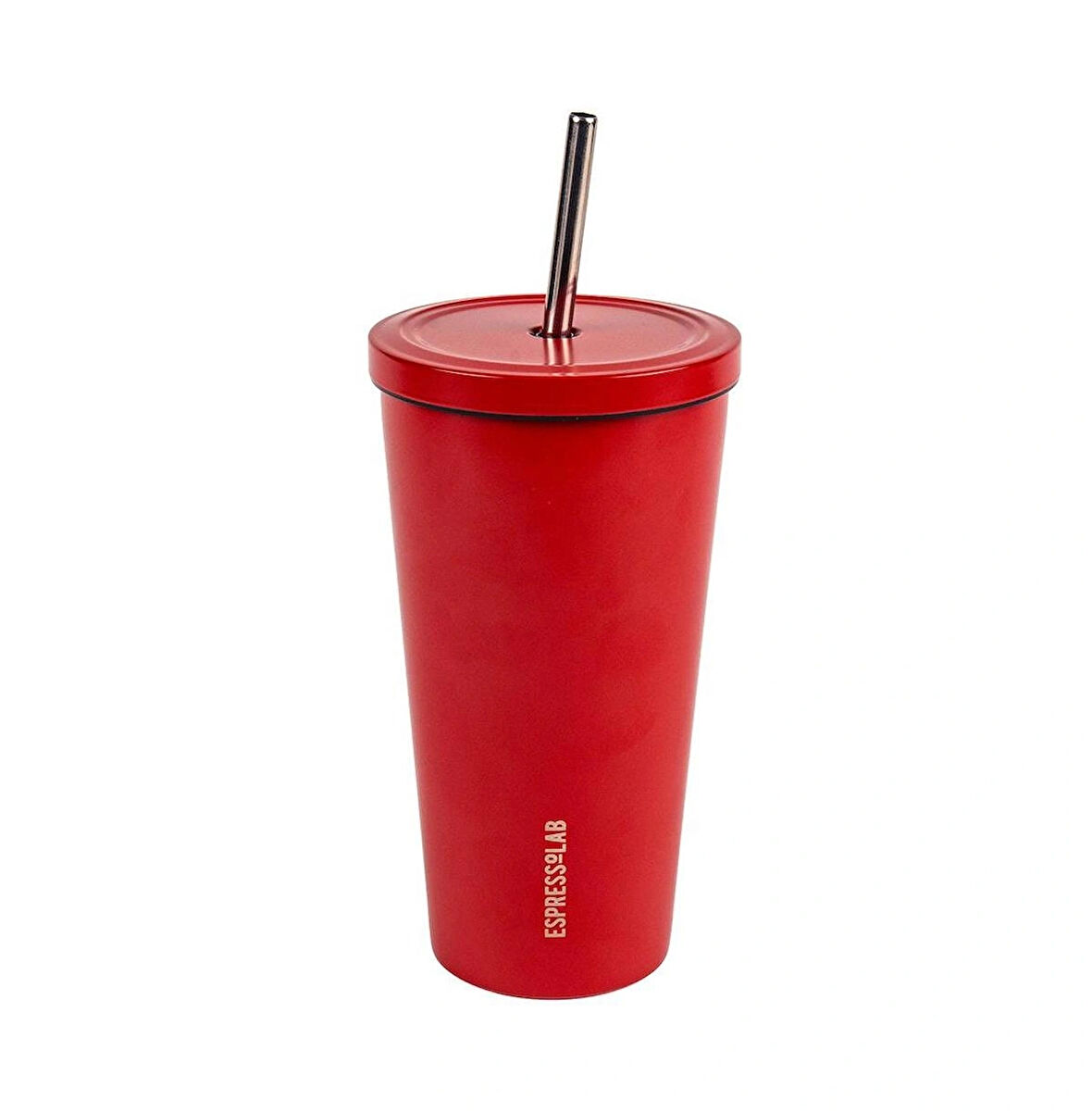 Espressolab Kırmızı Pipetli Mug Termos 500 ml No:80