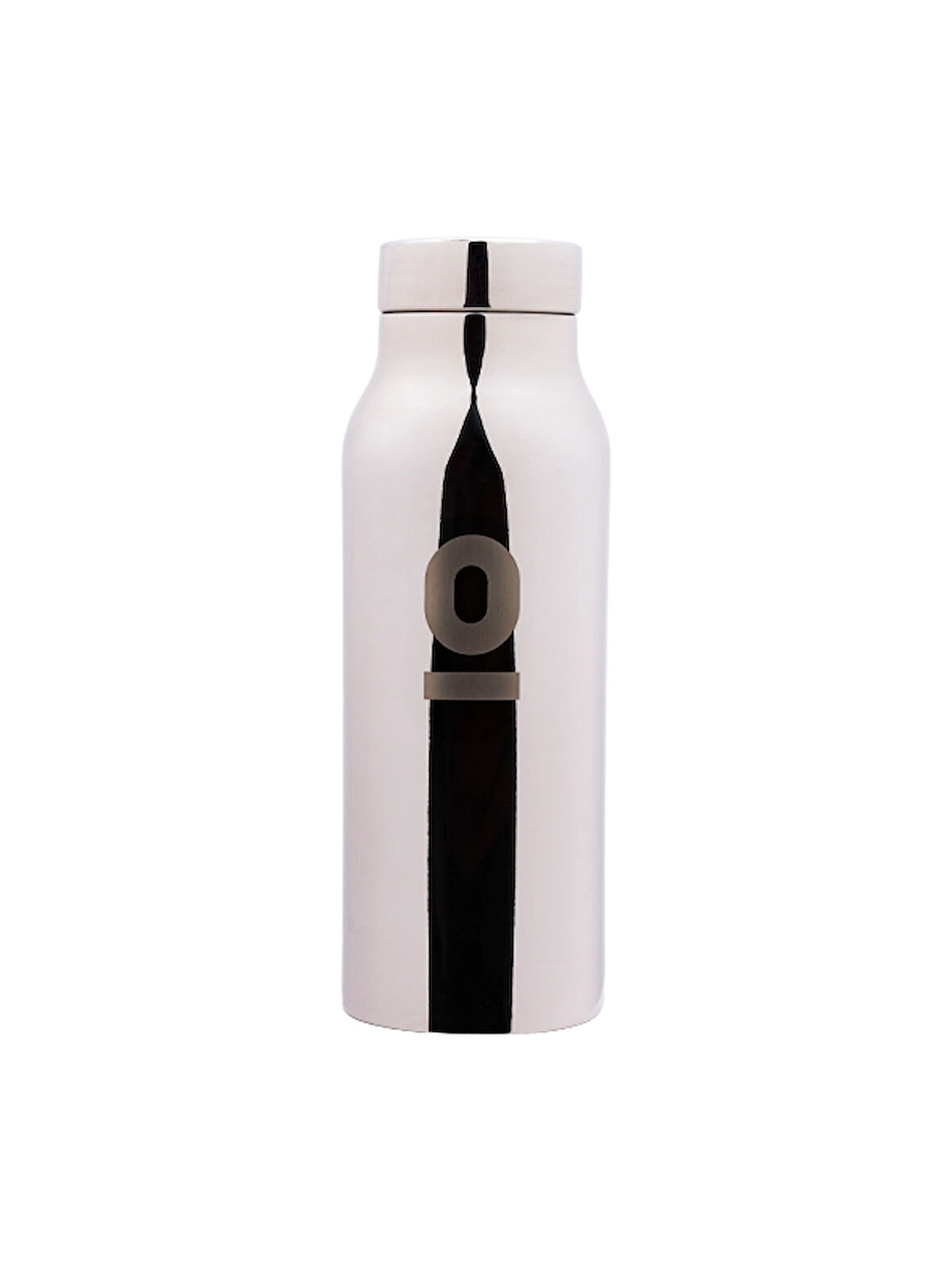 Paslanmaz Çelik Gümüş Rengi Çelik Matara 380 ml No:86