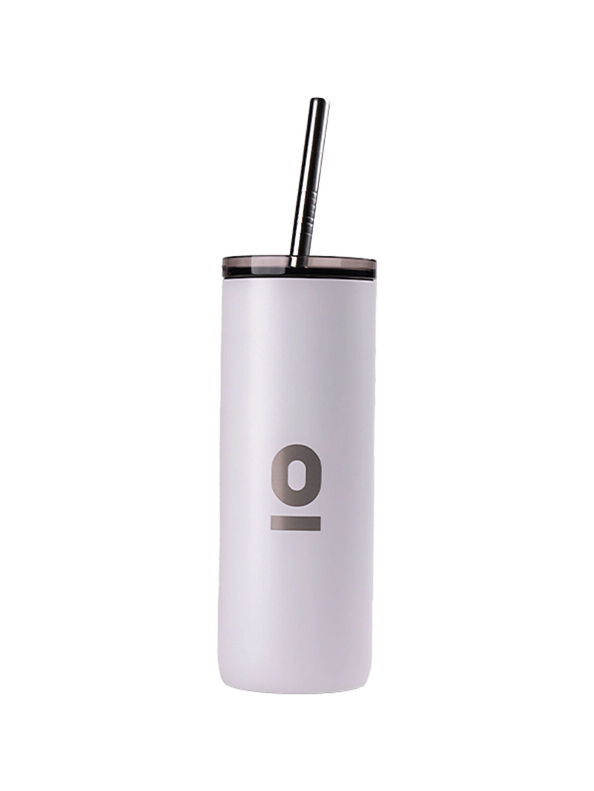  Paslanmaz Çelik Şeffaf Kapaklı Beyaz Mug Termos 600 ml No:84