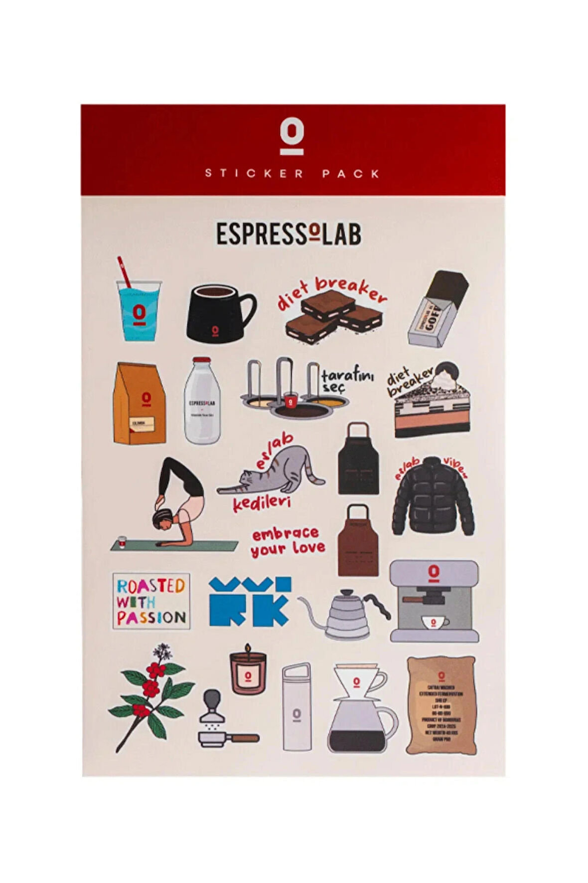 Sticker Seti No:2 - 25'li Renkli Ve Yaratıcı Sticker Koleksiyonu