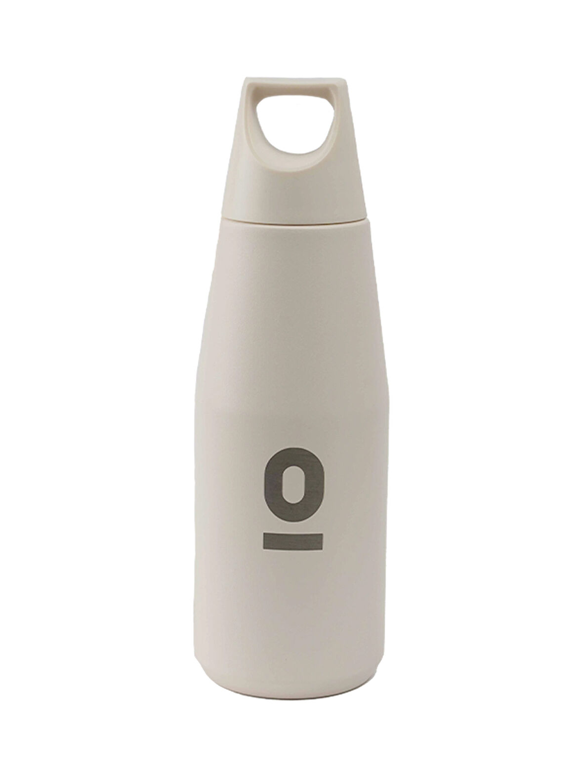 Paslanmaz Çelik Açık Beyaz Şişe Termos 550 ml No:69