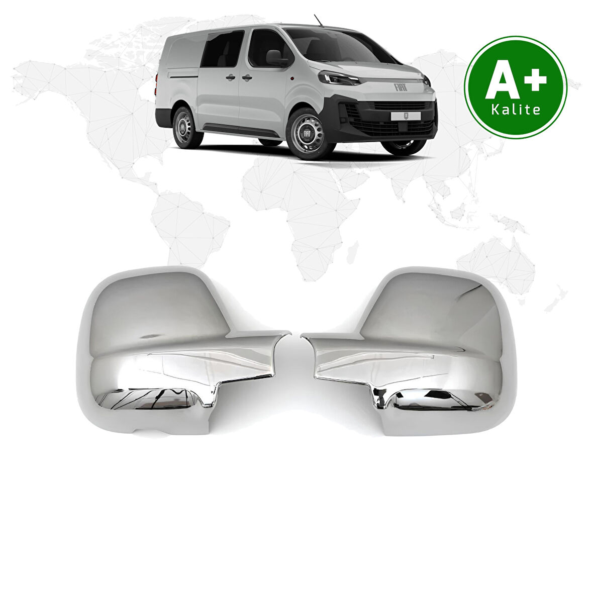 Fiat Scudo Krom Ayna Kapağı 2022 Model ve Sonrası