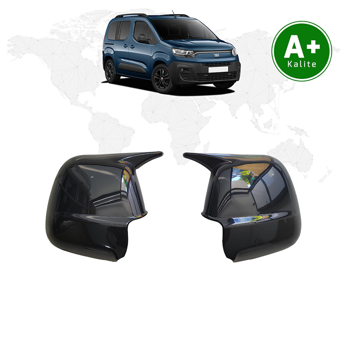 Fiat Doblo Yarasa Ayna Kapağı 2023 Model ve Sonrası