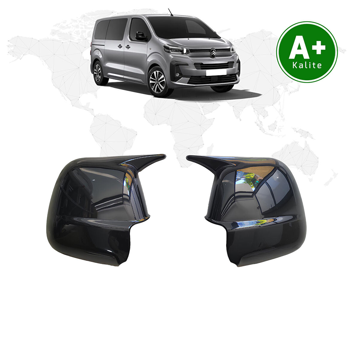 Citroen Jumpy Yarasa Ayna Kapağı 2017 Model ve Sonrası