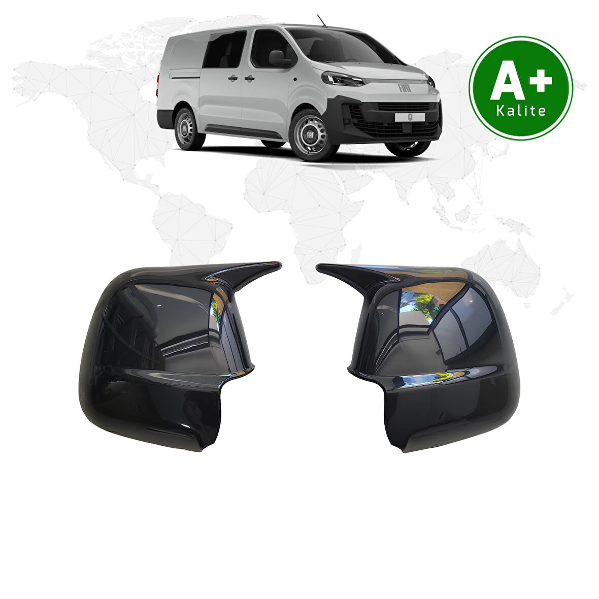 Fiat Scudo Yarasa Ayna Kapağı 2022 Model ve Sonrası