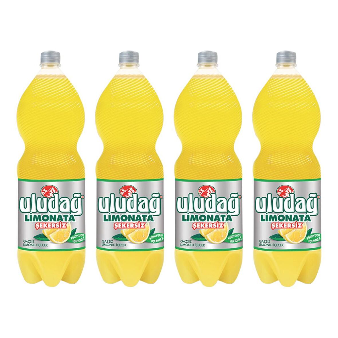 Uludağ Limonata Şekersiz 2 lt x 4 Adet