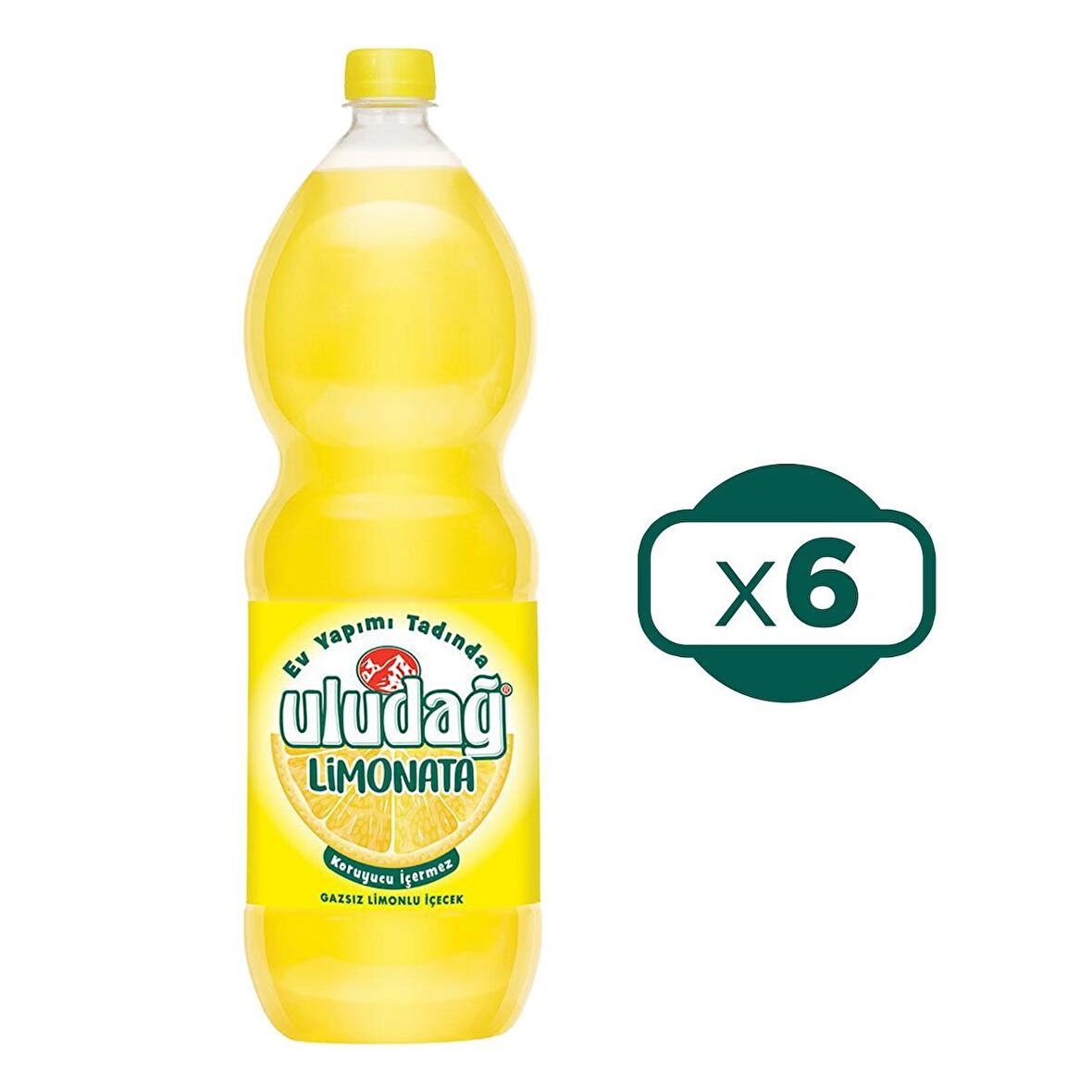 Uludağ Limonata 2 lt x 6 Adet