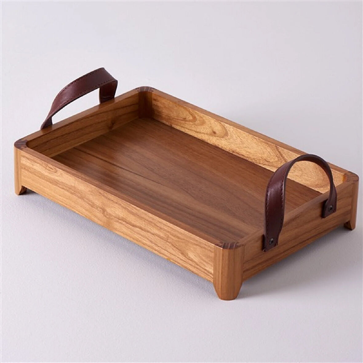Linens Accacia Akasya 30,2x20x5,5 cm Tepsi