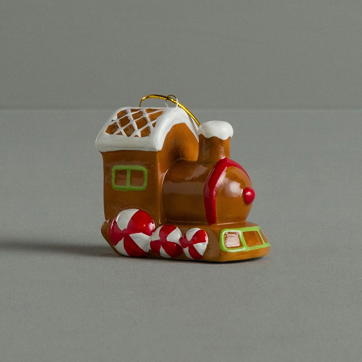 Linens Cookie Train 5x5x7 cm Ağaç Süsü