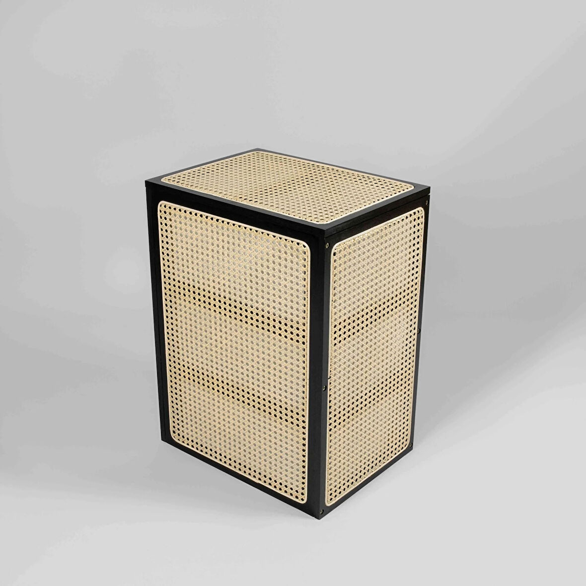 Linens Luther Çamaşır Sepeti 45x33x60 cm Siyah