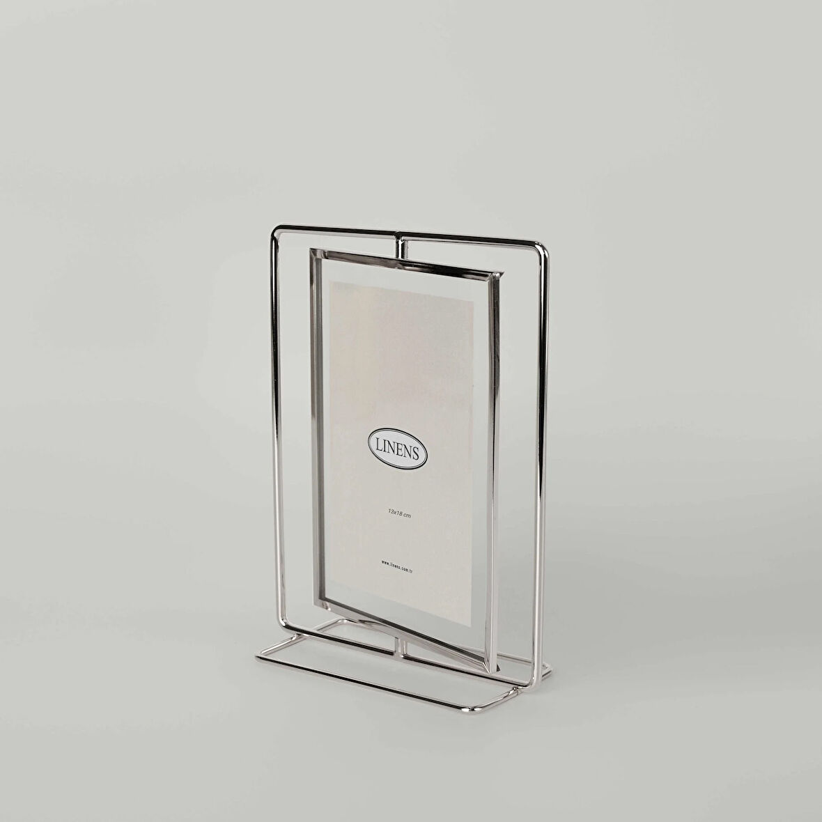 Linens Metal Linery 13x18 cm Çerçeve Gümüş