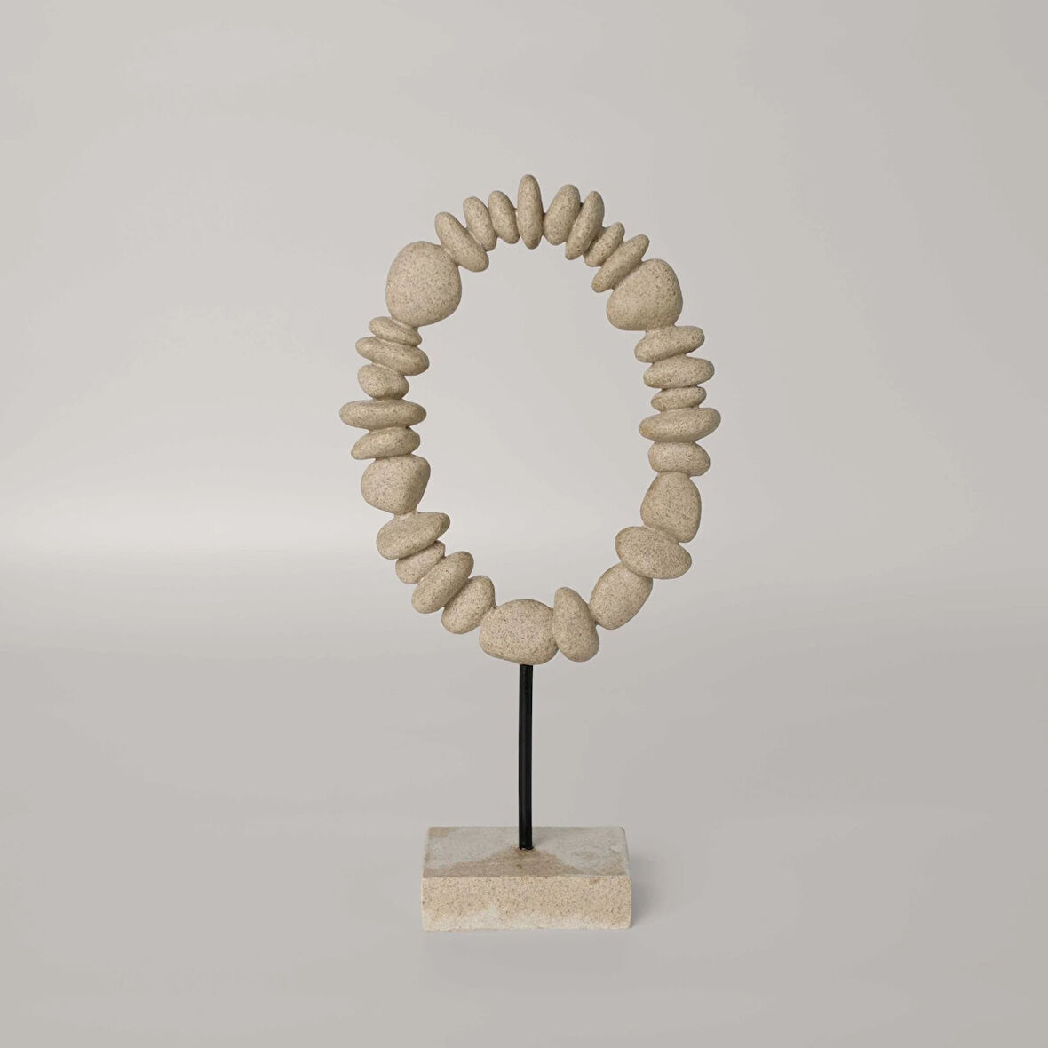 Linens Stone Garland 17x6x34 cm Dekor Naturel
