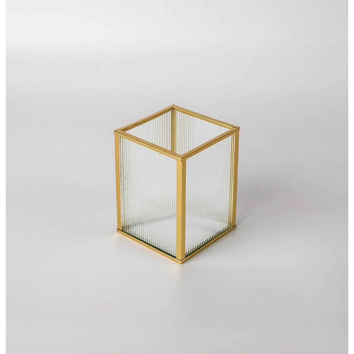 Linens Laveta 9x9x12 cm Düzenleyici Gold