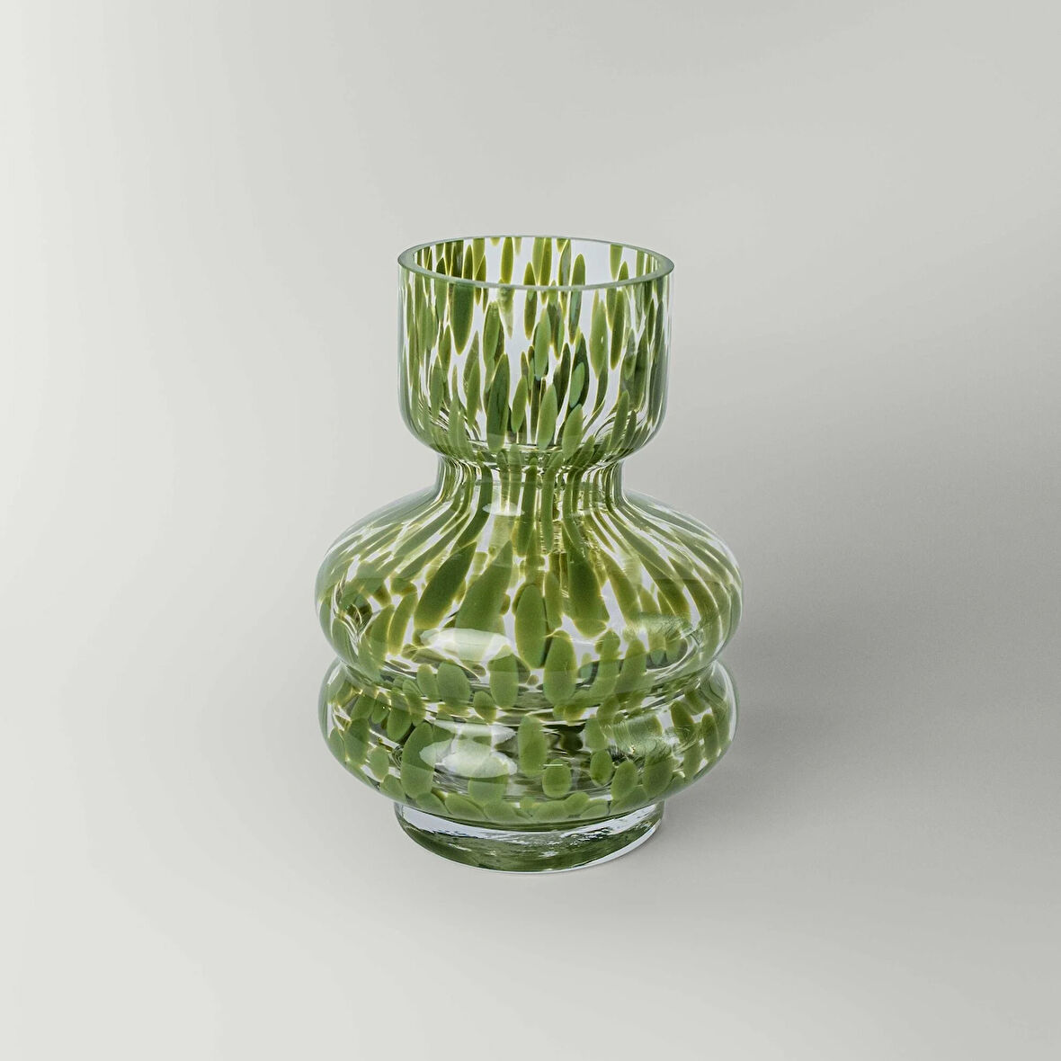 Linens Roger Vazo 15x9x20 cm Yeşil