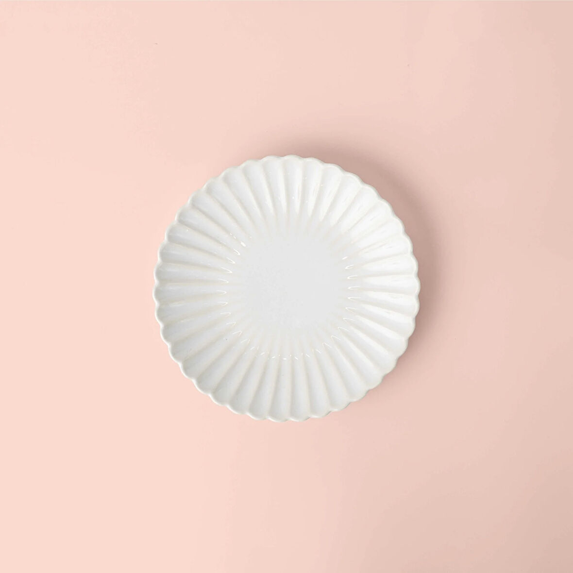 Linens Coral Pasta Tabağı 20,5 cm Ekru