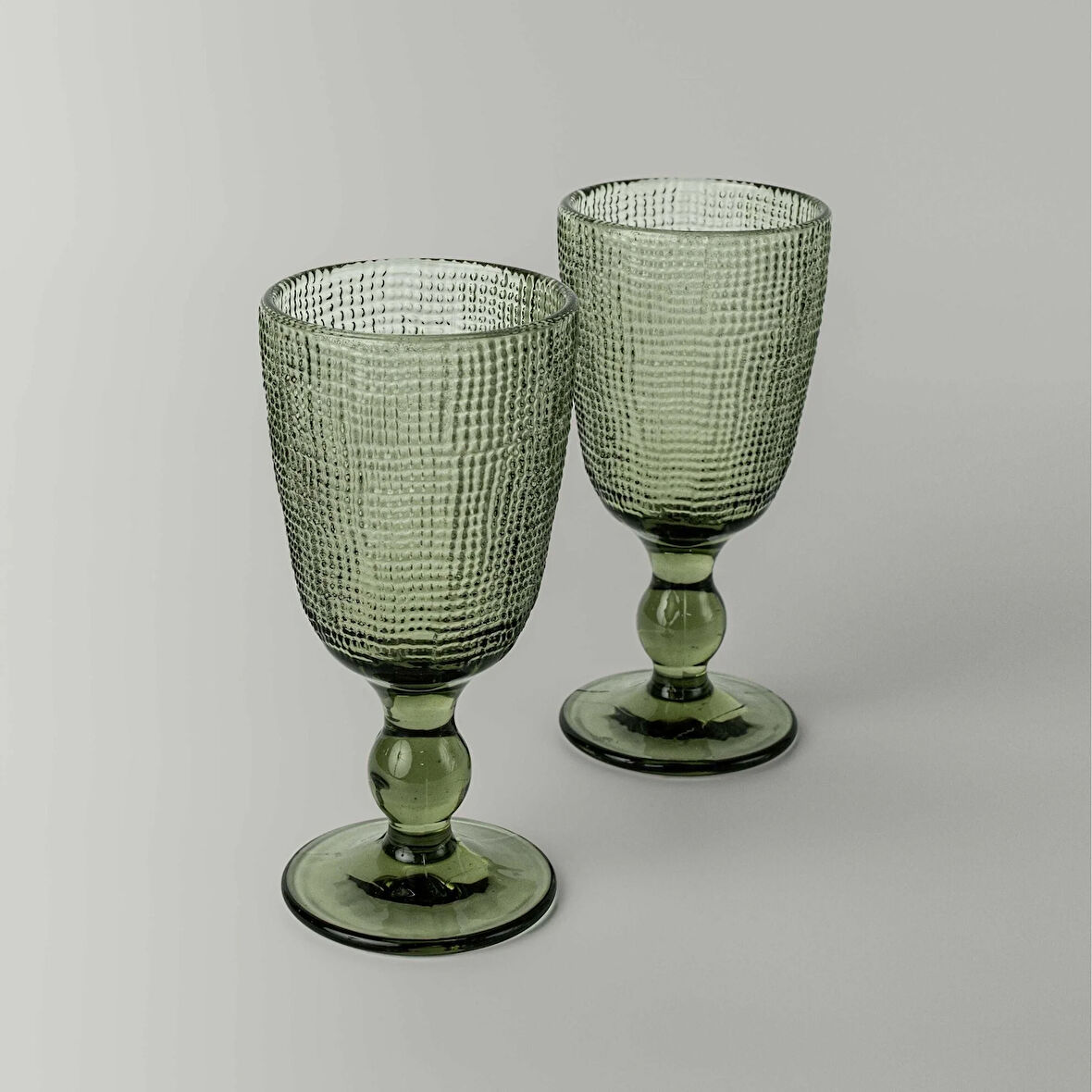 Linens Carrie 2'li Kadeh Yeşil