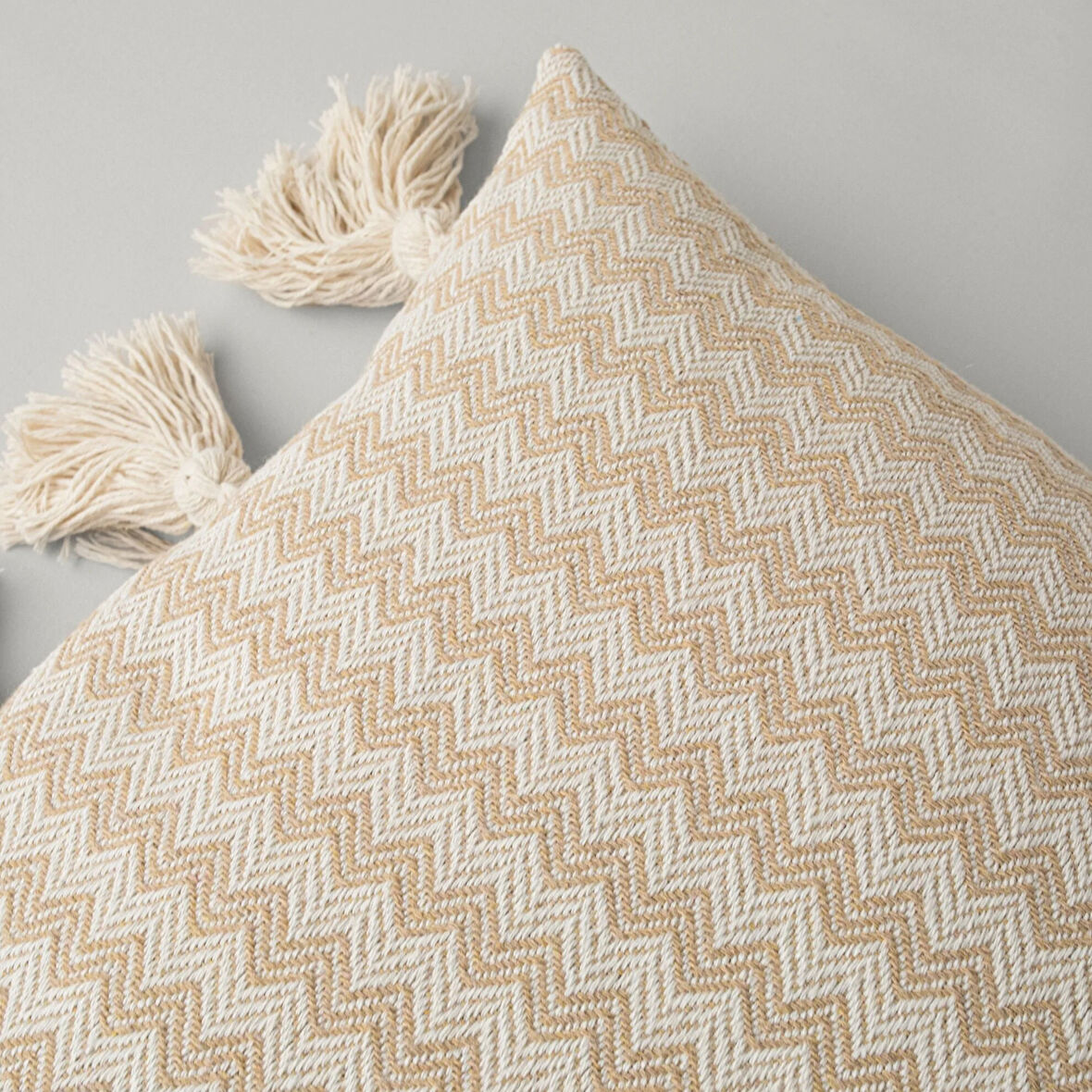 Linens Tendai 45x45 cm Kırlent Kılıfı Vizon