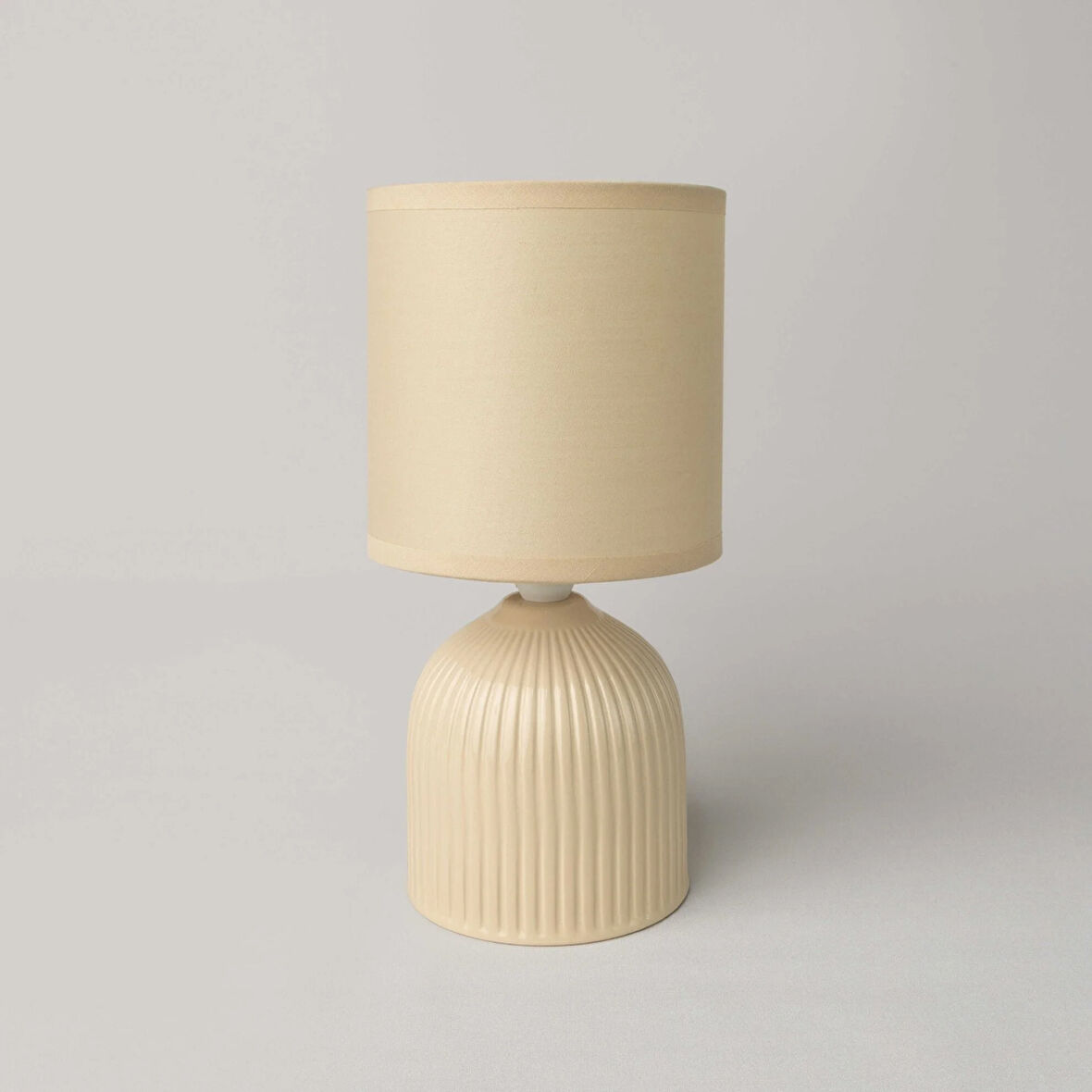 Linens Tilla Seramik 25,5x14 cm Abajur Sarı