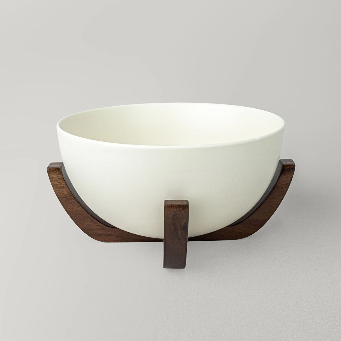 Linens Curve 24 cm Sunum Kasesi Ekru