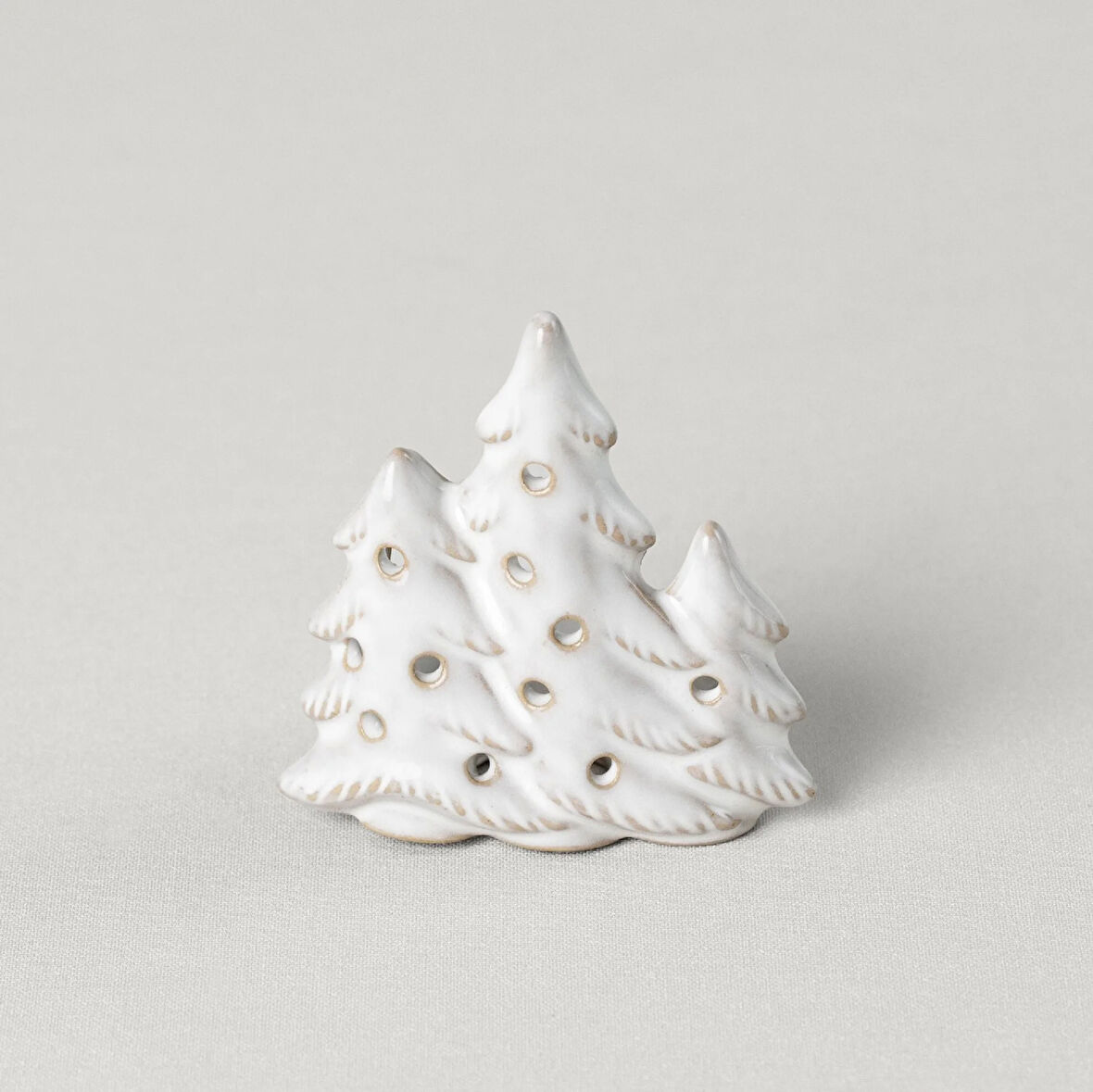 Linens Tree 8x7x9 cm Mumluk 8x7x9 cm Ekru