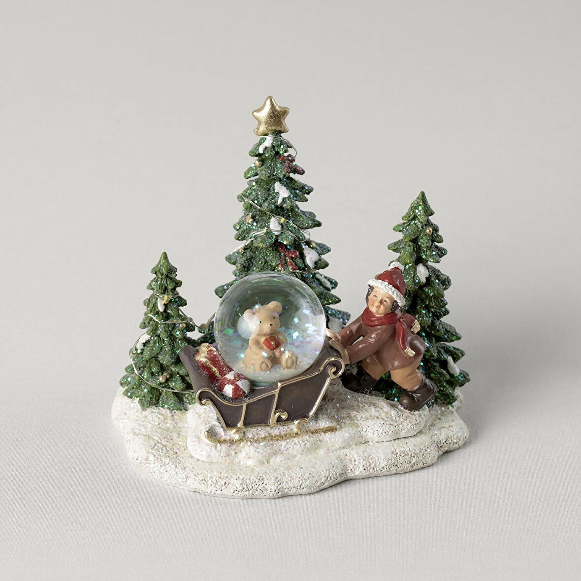 Linens Joy Kar Küresi Ledli Yılbaşı Dekor