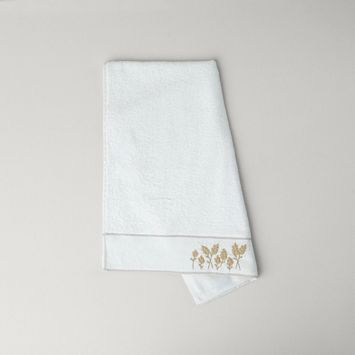 Linens Avena Bambu 50x85 Cm Yüz Havlusu Ekru