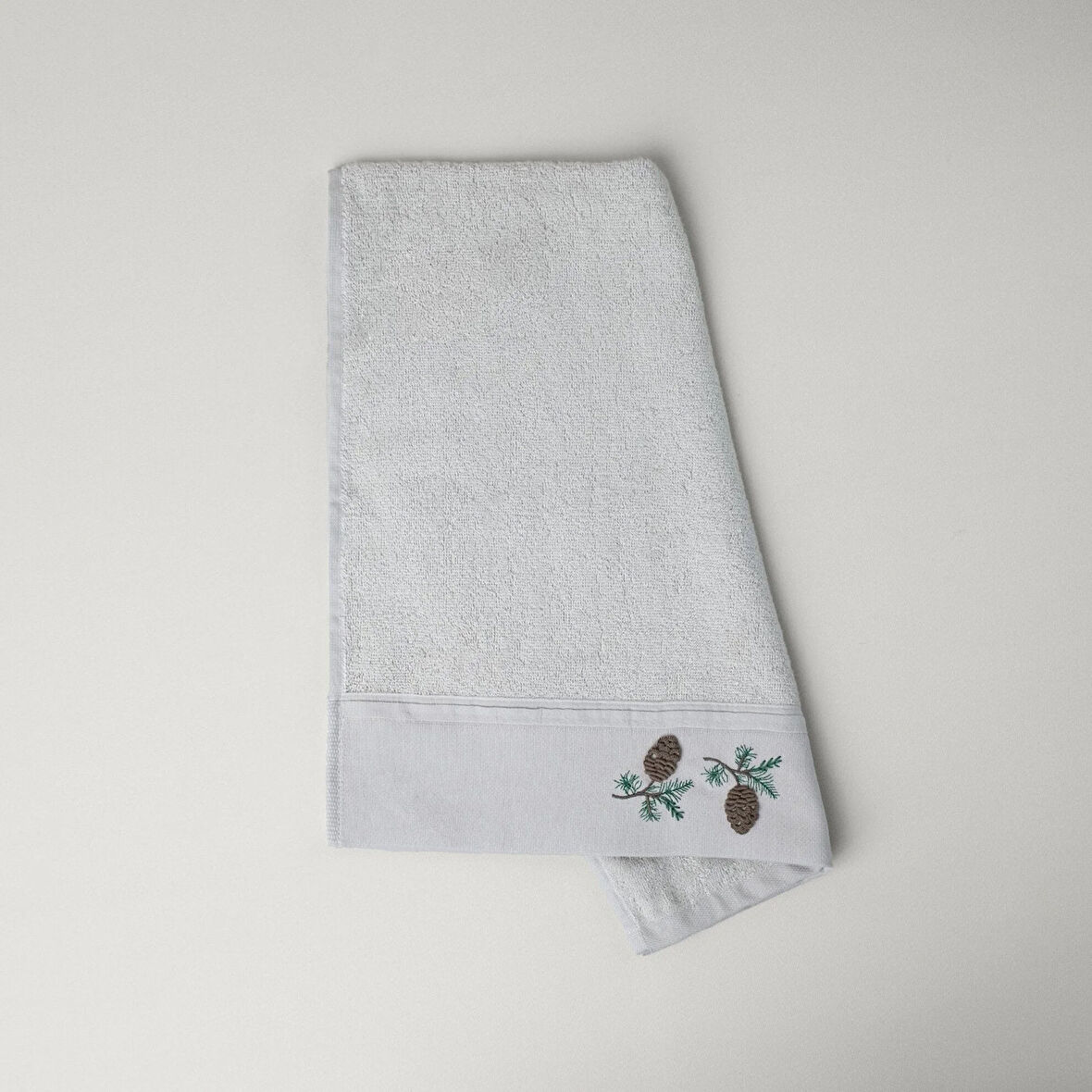 Linens Pinecone Bambu 50x85 Cm Yüz Havlusu Stone