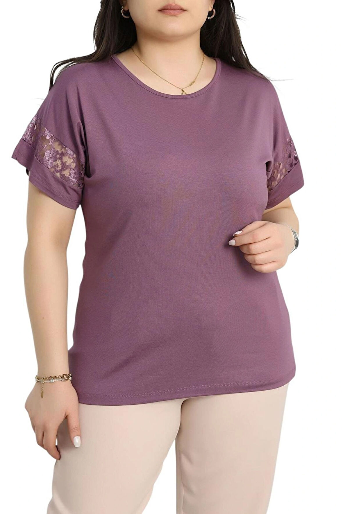 Büyük Beden Bluz Koyulila