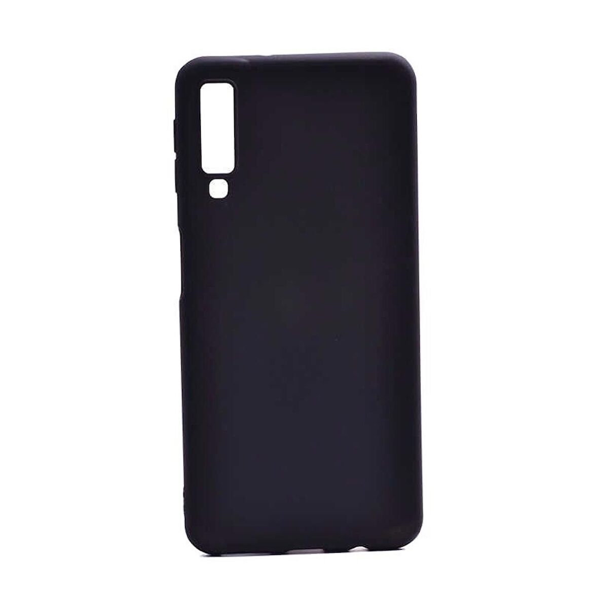 Smcase Samsung Galaxy A70 Kılıf Lüks Silikonlu   Tam Kapatan Cam