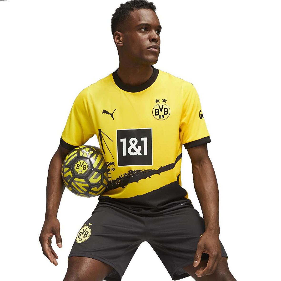 Borussia Dortmund Home Erkek Çok Renkli Futbol Forma 77060401