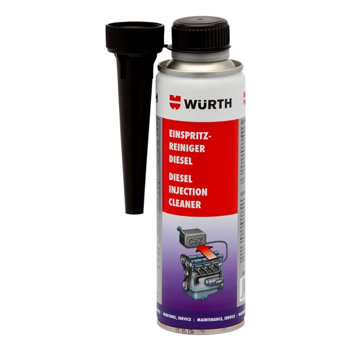 WÜRTH DİZEL YAKIT SİSTEM VE ENJEKTÖR TEMİZLEYİCİ 300ML