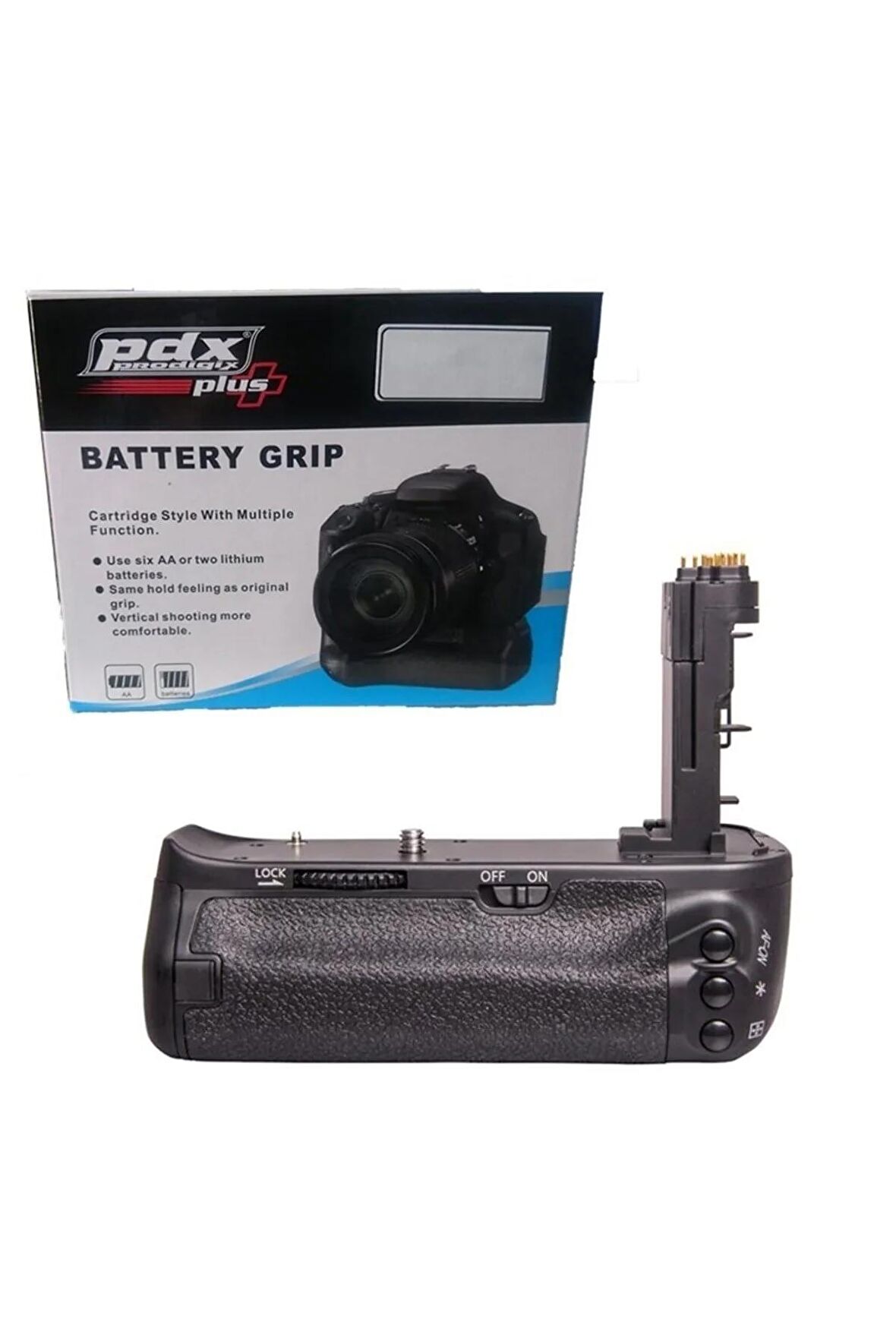 750d-760d Uyumlu Battery Grip