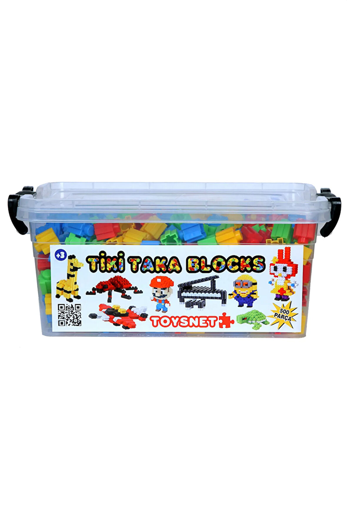 Tik Tak Box Eğlenceli Bloklar 500 Parça