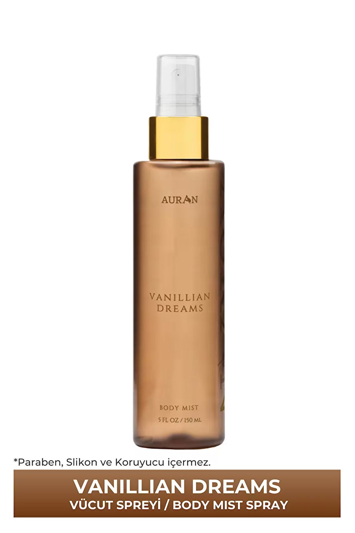 Vanillian Dreams Parfümlü Kadın Vücut Spreyi Vücut Misti Body Mist Spray 150ml